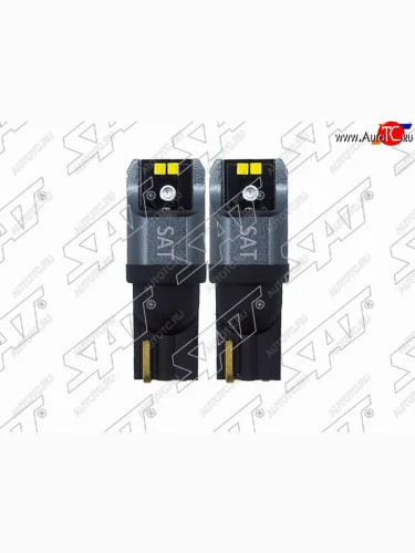 Лампа дополнительного освещения 12V W5W 1.7W150LM Canbus LED 6000-6500K, белая (Комплект 2 шт.) SAT ST-175-0057