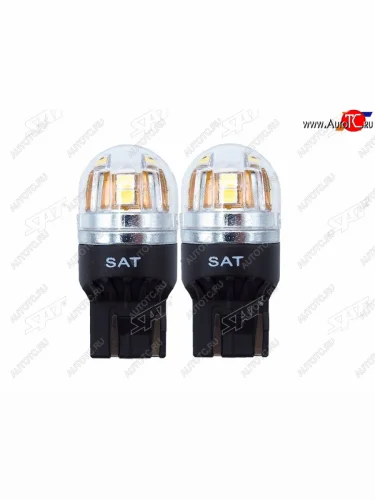 Лампа дополнительного освещения 12V W215W 2.8W0.4W320LM Canbus LED (Комплект 2 шт.) SAT ST-175-0061