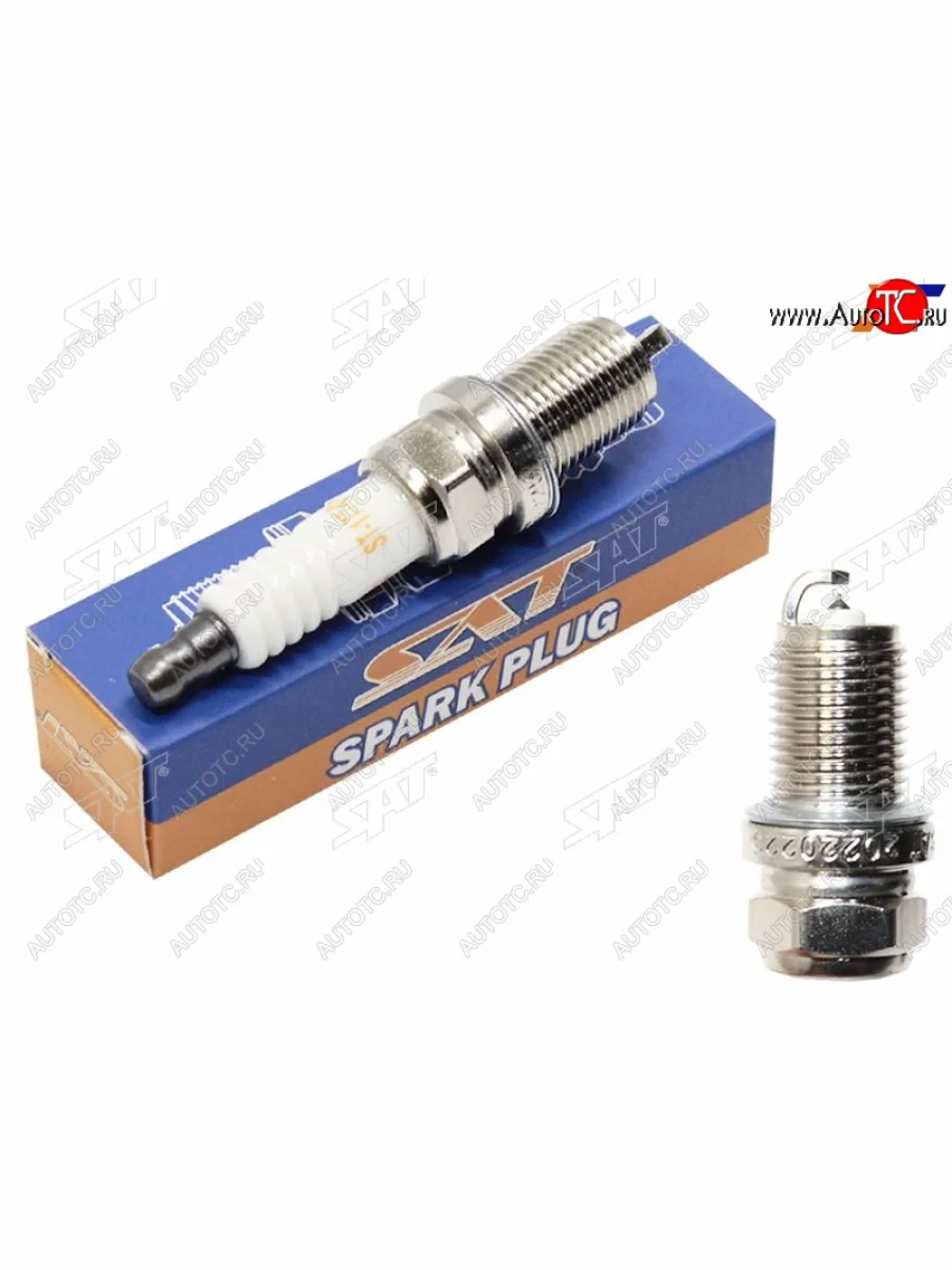 Свеча зажигания CITROEN C-CROSSER 2.4 08-MMC OUTLANDER 2.4 05-PEUGEOT 4007 2.4 07- 4B12 SAT ST-177-0020  в Керчи Республика Крым