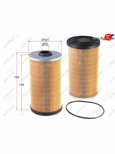 Фильтр топливный ISUZU ELF NPR##NQR## 07-HYUNDAI HDCOUNTY 10- SAT ST-1-87610-094-0