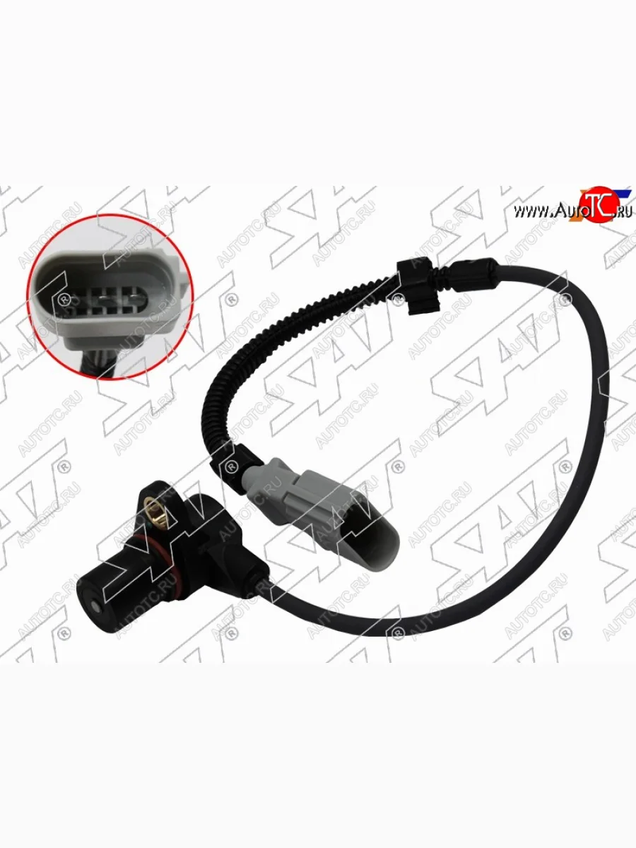 Датчик положения коленвала VW TOUAREG 03-10 GOLF 03-08 TRANSPORTER 99-10 SAT ST-193-0060  в Самаре Самарской области