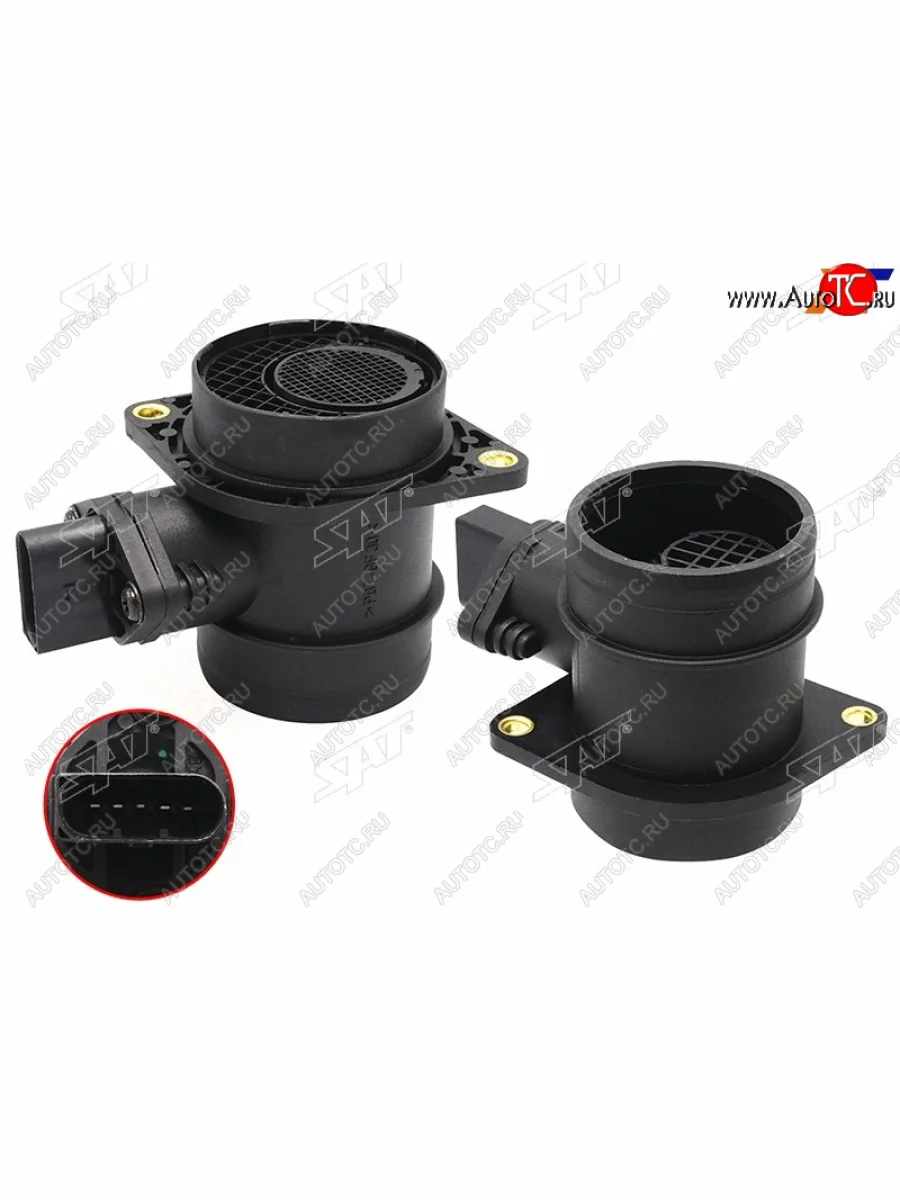 Датчик массового расхода воздуха VW PASSAT 06-11 GOLF 04-09 JETTA 02-11 SAT ST-194-0051  в Самаре Самарской области