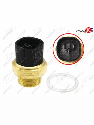 Датчик температуры ОЖ VW POLO 91-02 GOLF 92-01 SKODA OCTAVIA 97-00 AUDI A3 97-00 SAT ST-206-0082