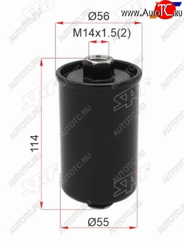 Фильтр топливный LADA KALINA 1.6 05-2110 1.6 00-NIVA 1.7 00- SAT ST-2112-0111-701-001