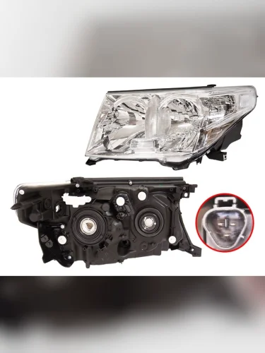 Фара Toyota Land Cruiser (J200) 07-12 (Слева Галоген С электрокорректором) SAT ST-212-11M1L-LD-E