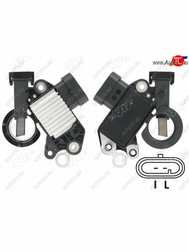 Реле-регулятор напряжения генератора CHEVROLETDAEWOO LACETTINUBIRA 04-13AVEO 04-08KALOS 06- F14D SAT ST-235-0004