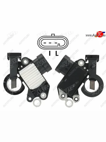 Реле-регулятор напряжения генератора DAEWOOCHEVROLET LACETTINUBIRA 04-13 F14D3F16D3F18D3 SAT ST-235-0003