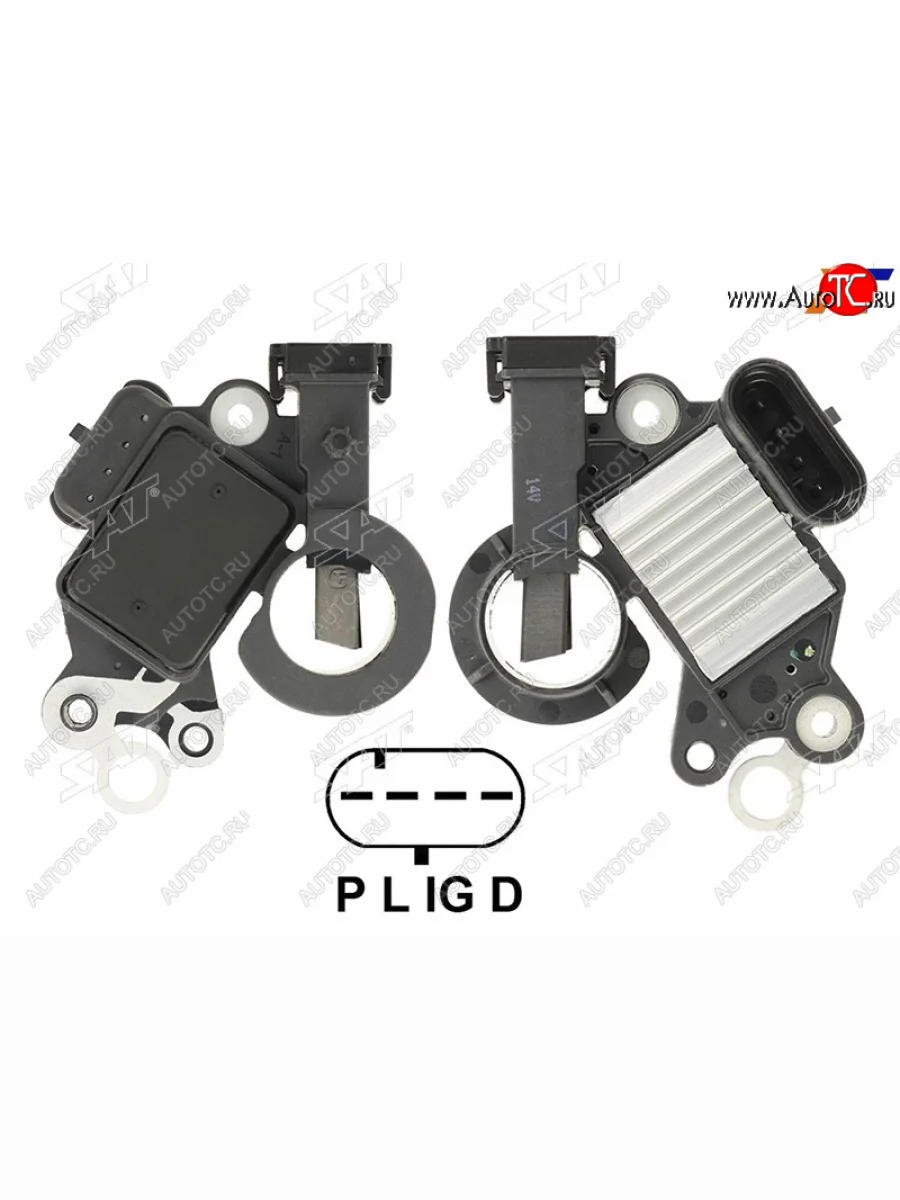 Реле-регулятор напряжения генератора SSANG YONG ACTYON 05-11 D20DTISTANAKORANDOMUSSO 95-05 OM661 SAT ST-235-0010  в Керчи Республика Крым