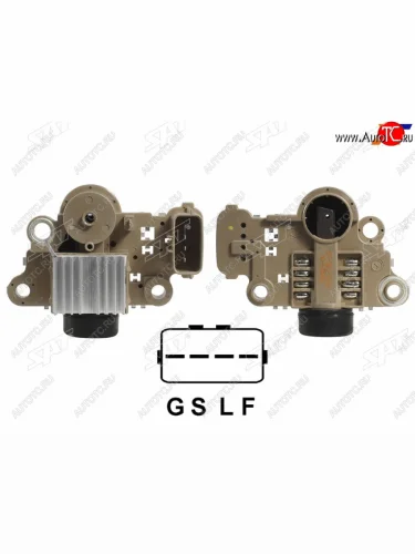 Реле-регулятор напряжения генератора HYUNDAI SONATA 98-04KIA MAGENTISSORENTO 2.02.4 00-09 G4B#G4 SAT ST-235-0009