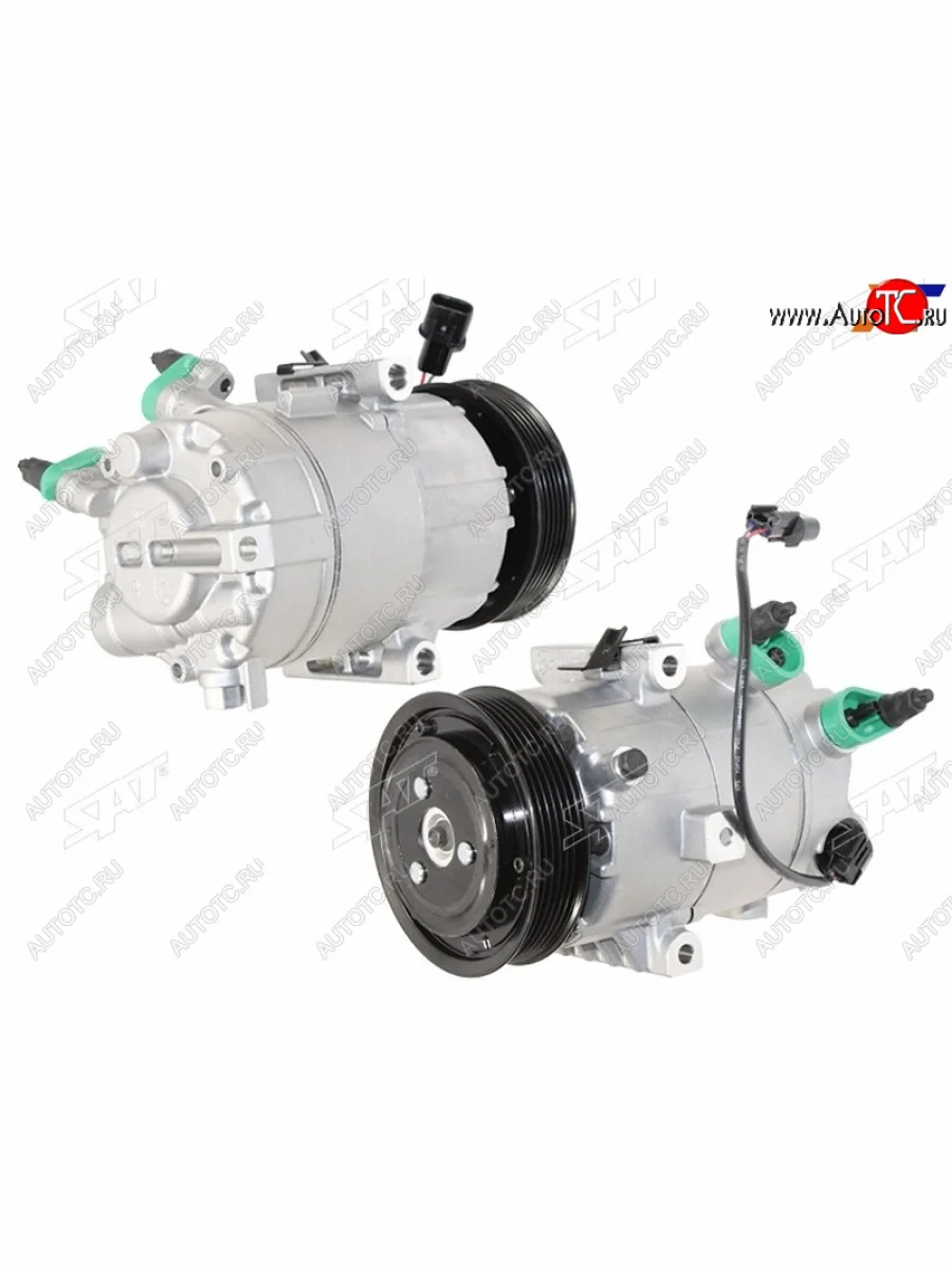 Компрессор кондиционера Hyundai Elantra 15-20  Kia Cerato 13-  Soul 13- SAT ST-245-0017  в Самаре Самарской области