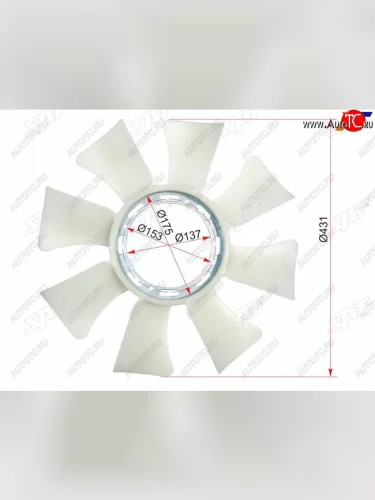 Крыльчатка HYUNDAI STAREX 07-15 SAT ST-25261-42920