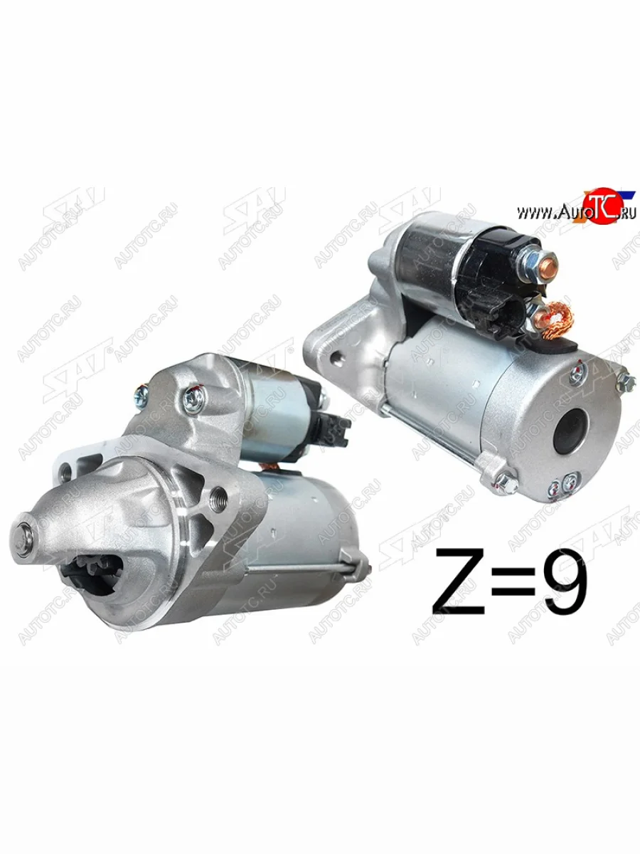 Стартер Toyota Hiace 04-20  Hilux Pick Up 04-15  Land Cruiser Prado (J120) 02-07  Fortuner 04-15 SAT ST-28100-75191N  в Воронеже Воронежской области