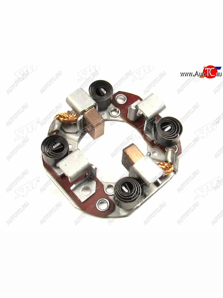 Щеточный узел cтартера TOYOTA AURIS 1.4 E15 07-RAV 4 II 1.8 00-05 в комплекте с 4-мя щётками SAT ST-28140-70020  в Воронеже Воронежской области