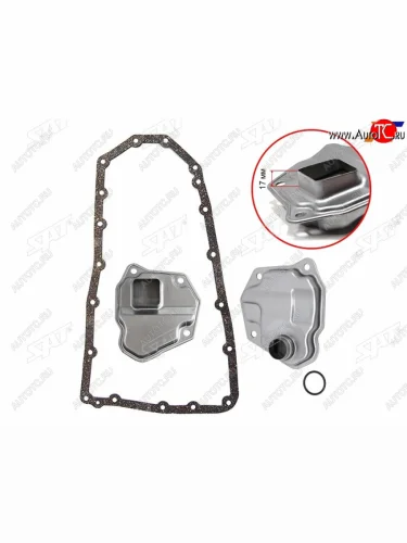 Фильтр CVT с прокладкой MITSUBISHI ASX 10-14OUTLANDER 06-MITSUBISHI LANCER X 07- SAT ST-2824A007