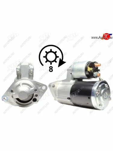 Стартер Suzuki Escudo 05-08  Grand Vitara 05-16 (1,4 kW Z=8) SAT ST-31100-65J10