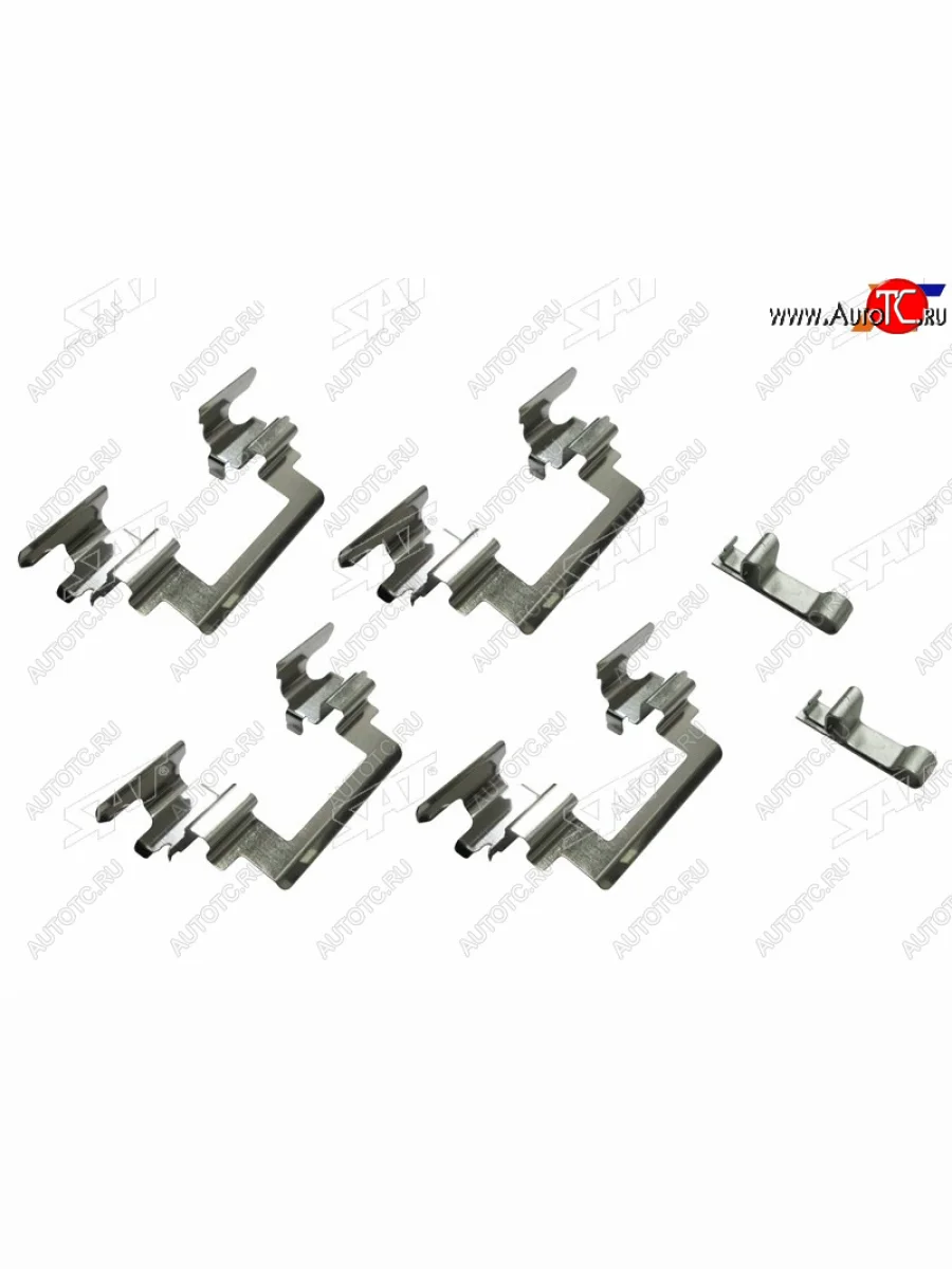 Комплект монтажный тормозных колодок FR MITSUBISHI ASXGALANTLANCEROUTLANDERAIRTREK SAT ST-349-0024  в Самаре Самарской области