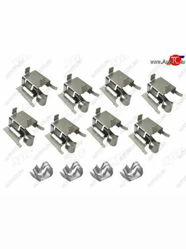 Комплект монтажный тормозных колодок FR TOYOTA AQUAAURISCOROLLAHARRIERISTNOAHPREMIO SAT ST-349-0013