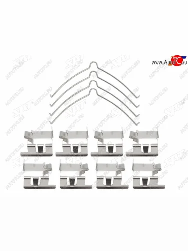 Комплект монтажный тормозных колодок FR TOYOTA AVENSIS T220COROLLA 10#11#PRIUS 1# SAT ST-349-0002