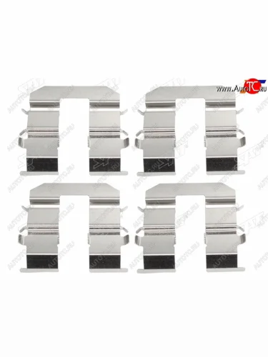 Комплект монтажный тормозных колодок RR KIA CERATOSPORTAGEHYUNDAI SONATAELANTRATUCSON SAT ST-349-0058