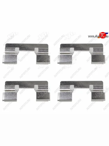 Комплект монтажный тормозных колодок FR TOYOTA COROLLA 01-07 LHD SAT ST-349-0061