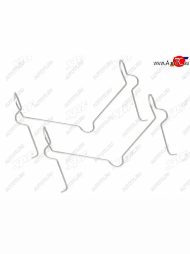 Комплект монтажный тормозных колодок FR TOYOTA FORTUNERHILUX 12- SAT ST-349-0056