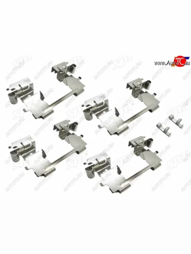 Комплект монтажный тормозных колодок FR TOYOTA HARRIERLEXUS RX3## 03- SAT ST-349-0046