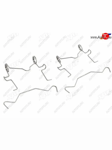 Комплект монтажный тормозных колодок RR TOYOTA MARK XCROWN 03-LEXUS GS300GS430GS460 SAT ST-349-0068