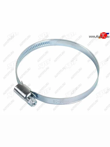 Хомут червячный (винтовой) 60-80 мм*9мм SAT ST-429-0008