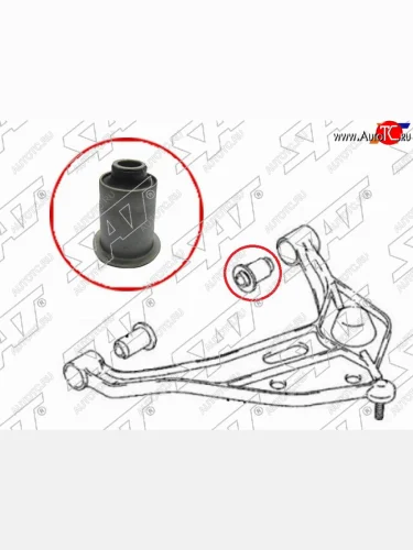 Сайлентблок Suzuki Escudo 88-05  Grand Vitara 97-05  Grand Vitara XL-7 01-06 (Перед) SAT ST-45262-65D01