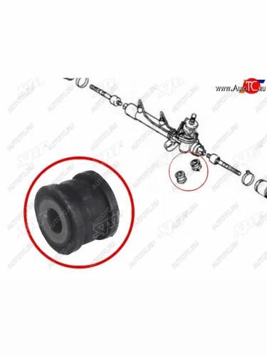 Втулка рулевой рейки Toyota Avensis (T220) 97-03  Caldina (T190) 92-02  Carina E 92-98  Corona (T SAT ST-45516-05020B