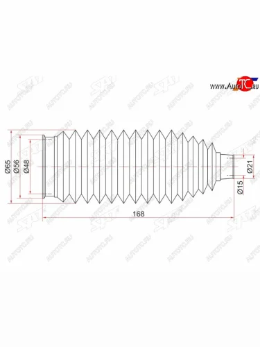 Пыльник рулевой рейки TOYOTA CAMRY GRACIAHARRIERMARKII 96- LH=RH SAT ST-45535-33020