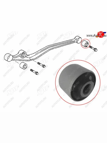 Сайлентблок Toyota Land Cruiser 84-  Land Cruiser Prado (J70) 87-96 (Зад) SAT ST-48061-60030