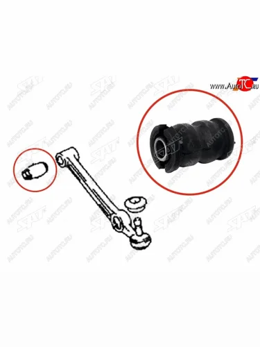 Сайлентблок Toyota Camry (XV30,XV40,XV50) 01-21  Harrier (XU30) 03-13  Daihatsu Atrai 99-05  Siri SAT ST-48069-97401B