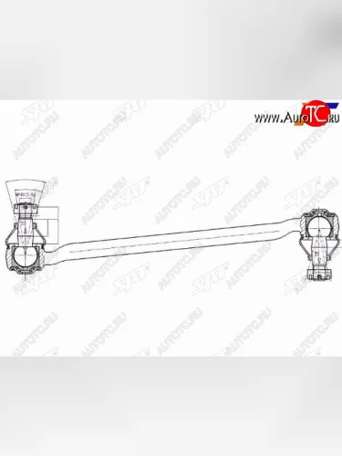 Тяга рулевая NISSAN ATLASCONDOR (F23) 92-07 RH SAT ST-48510-2T025