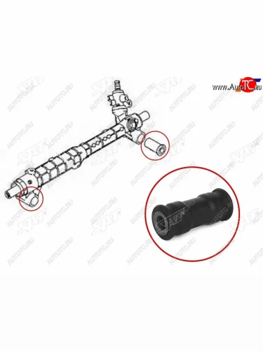 Втулка рулевой рейки Suzuki Escudo 05-08  Grand Vitara 05-16 SAT ST-48525-65J00B