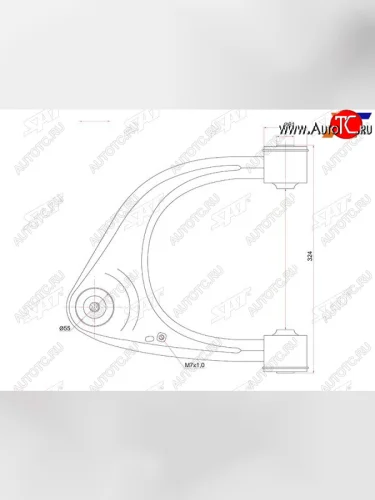 Рычаг FR верхний с шаров. TOYOTA TUNDRASEQUOIA 07- RH                                               SAT ST-48610-0C011