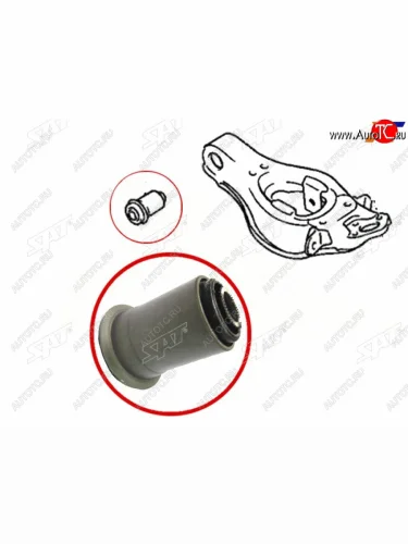 Сайлентблок Toyota Crown 87-99 (Снизу) SAT ST-48654-30030