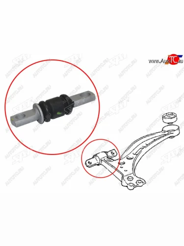 Сайлентблок Toyota Allion (T240,T260) 01-21  Avensis (T250) 03-08  Caldina (T240) 02-07  Camry (X SAT ST-48654-33040
