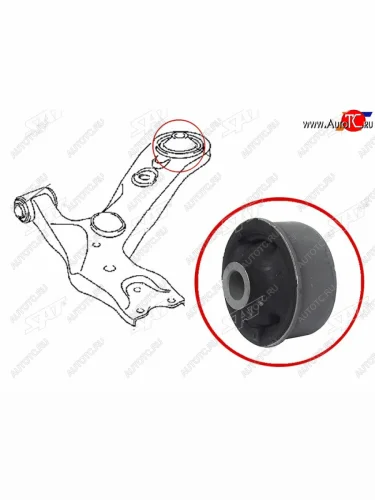 Сайлентблок Chery Tiggo T11 05-16  Mitsubishi ASX 10-20  Lancer 02-17  Outlander 02-22  Toyota A SAT ST-48655-02080