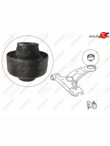 Сайлентблок Toyota Avensis (T220) 97-03  Caldina (T190,T210) 92-02  Carina (T190,T210) 92-01  Car SAT ST-48655-20220