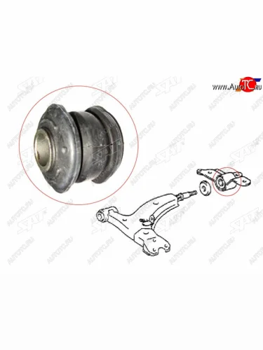 Сайлентблок Toyota Corolla (E100) 91-02  Corolla Levin 91-00  Sprinter 91-02  Sprinter Marino 92- SAT ST-48655-12050