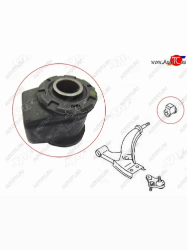 Сайлентблок Toyota Corolla (E90) 87-92  Sprinter 87-91  Sprinter Carib 88-95 (Снизу Перед) SAT ST-48655-12060