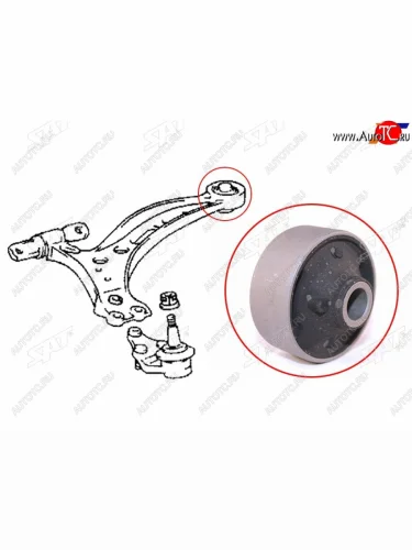 Сайлентблок Toyota Harrier (XU10) 97-03  Lexus RX 97-03 SAT ST-48655-48010