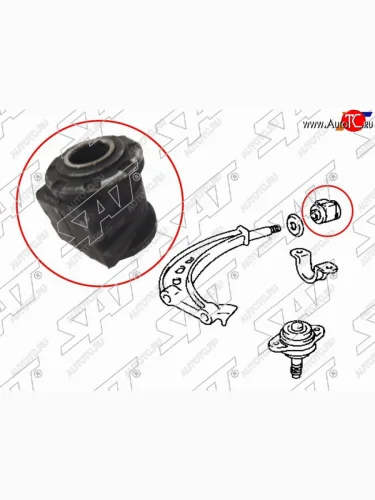 Сайлентблок Toyota Estima 90-99  Estima Emina 92-99  Previa 90-00 (Перед) SAT ST-48655-28010