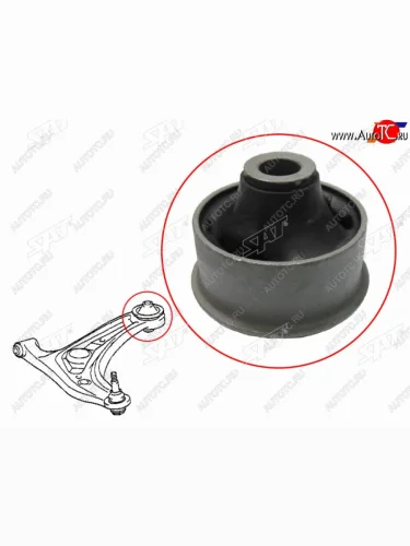 Сайлентблок Toyota Probox 02-  Vitz 99-05  Geely MK Cross 11-16  Scion xA 04-06  xB 03-06  Toyo SAT ST-48655-52010