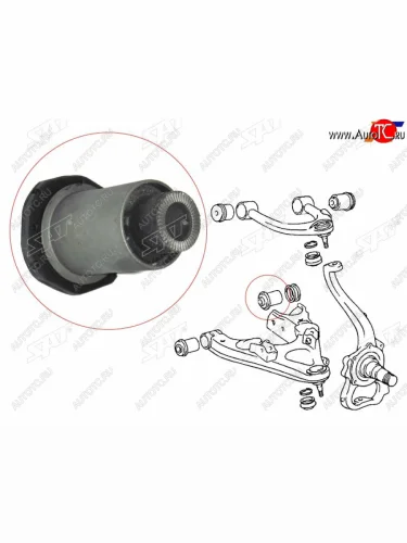 Сайлентблок Toyota Land Cruiser (J100) 98-07  Lexus LX 98-07  Toyota Land Cruiser Cygnus 98-07 (Сн SAT ST-48655-60020