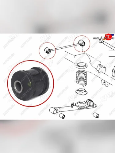 Сайлентблок Toyota Lite Ace Noah 96-01 SAT ST-48702-28130