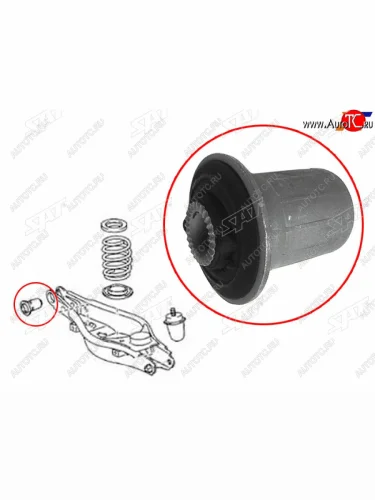 Сайлентблок Toyota Avensis (T270) 08-18  Corolla (E150) 06-13  RAV4 (XA30,XA40) 05-19  Lexus NX 1 SAT ST-48704-42050
