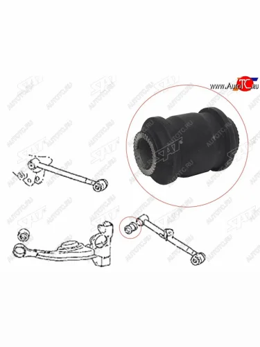 Сайлентблок задней поперечной тяги TOYOTA RAV4 00-05 SAT ST-48725-42070
