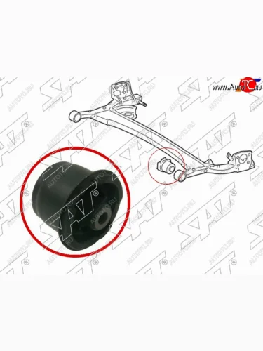 Сайлентблок Toyota Corolla (E180) 12-19  Corolla Fielder (E160) 12-  Prius (ZVW30,ZVW50) 09-23  R SAT ST-48725-52060